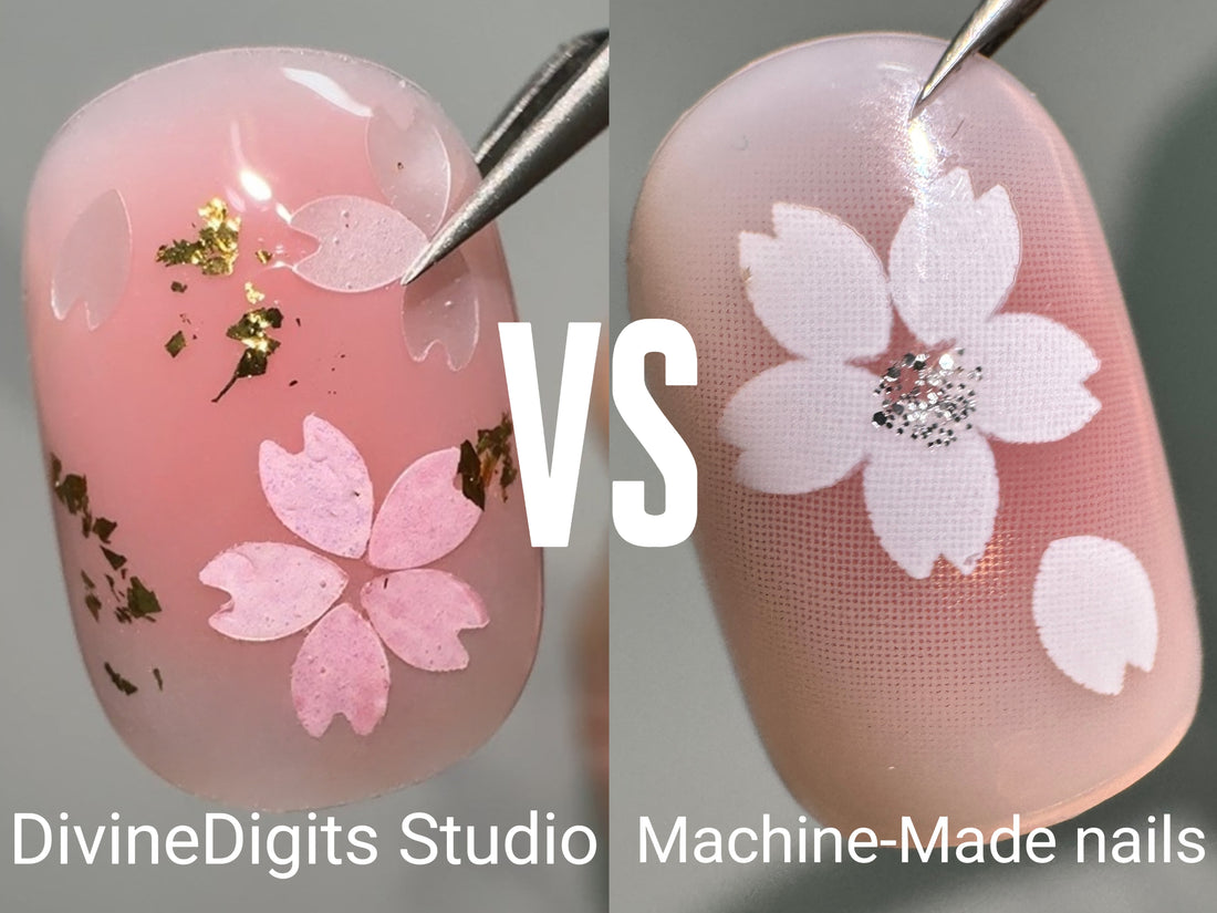 DivineDigits Studio Hand-pained compare to other press-on nails